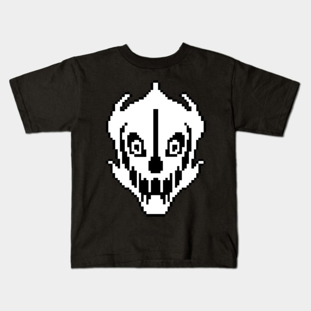 Gaster blaster - Undertale Kids T-Shirt by tylwerrt